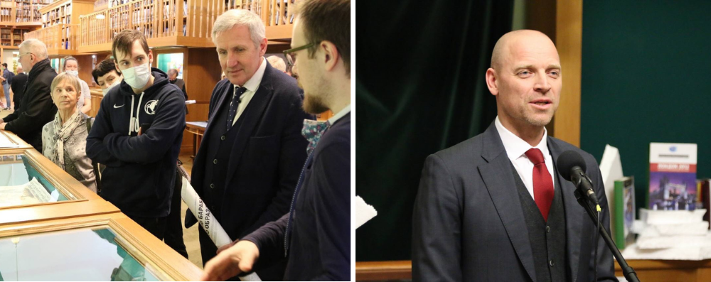 В Российской национальной библиотеке открылась выставка, посвященная 110-летию российского олимпизма