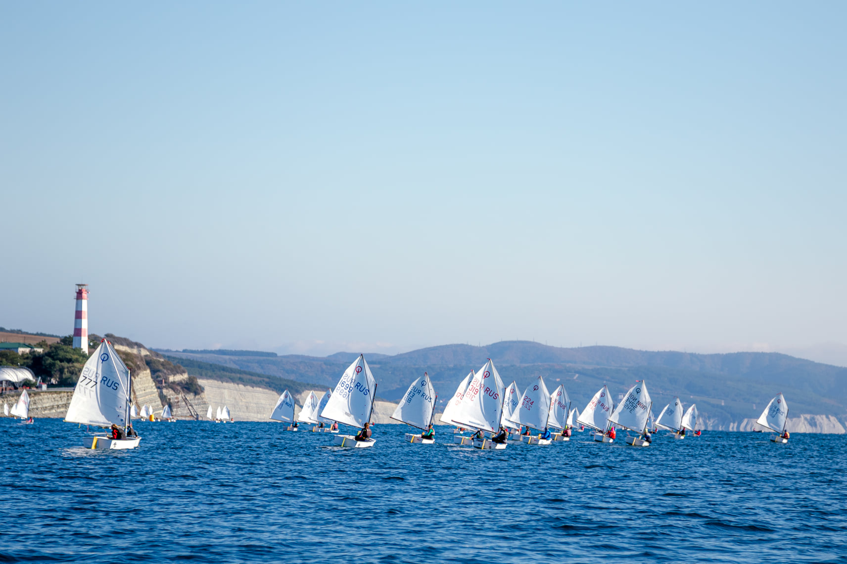 Отборочная регата в юношеских классах до 19 лет по парусному спорту