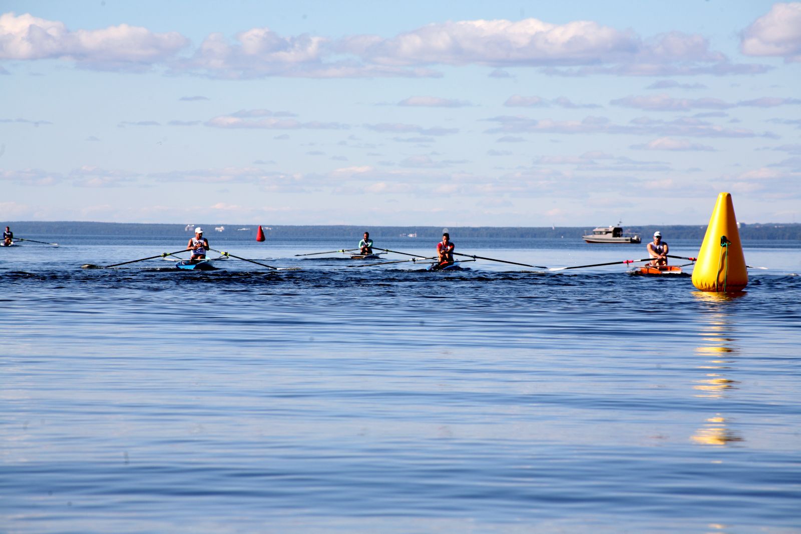 Завершился Чемпионат Санкт-Петербурга по прибрежной гребле.