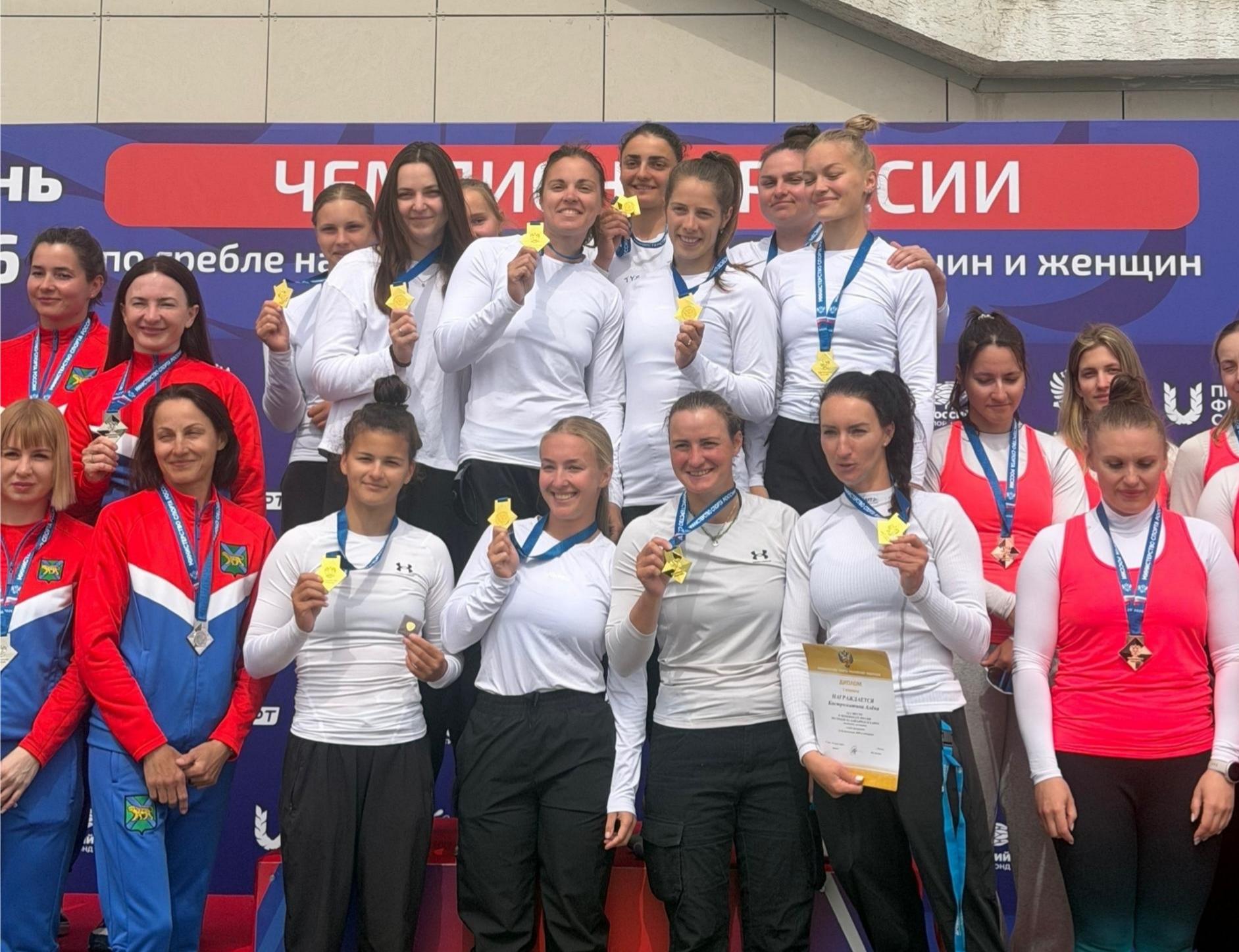 Спортсмены СШОР «ШВСМ по водным видам спорта им. Ю.С. Тюкалова» - победители и призеры Чемпионата России по гребле на байдарках и каноэ!